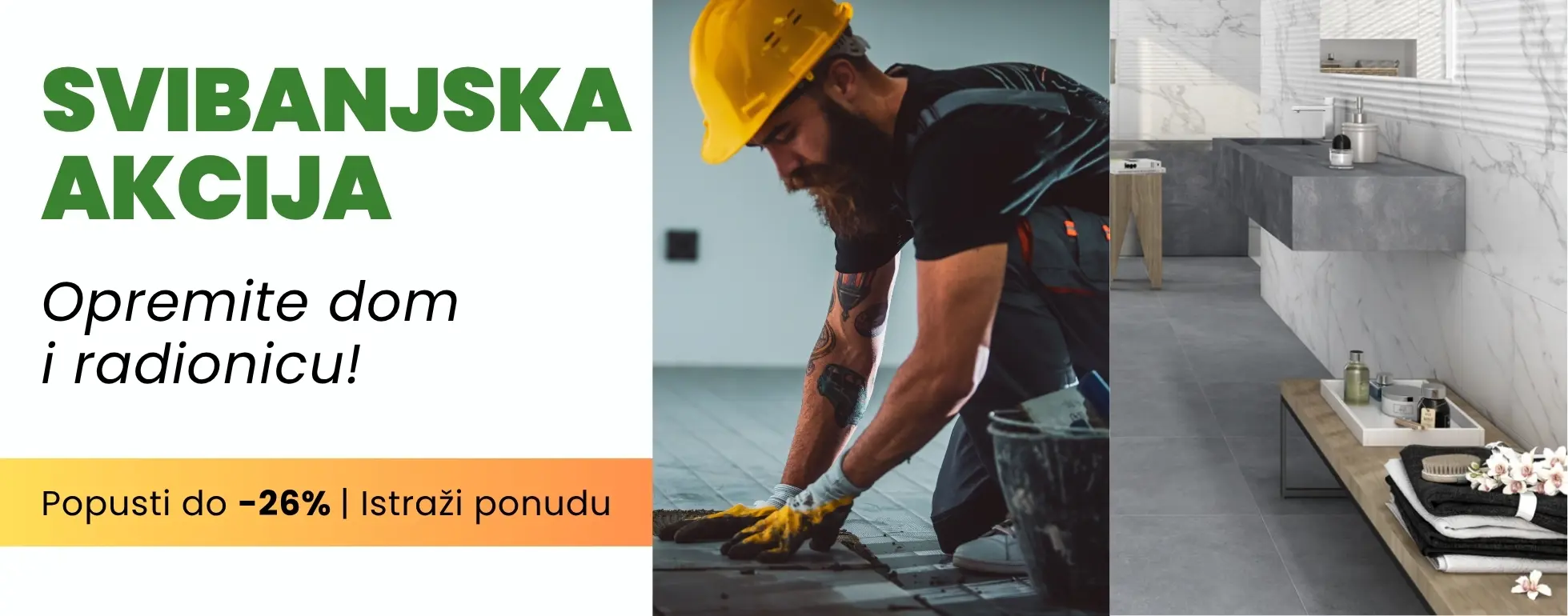 Svibanjska akcija - Opremite radionicu i dom