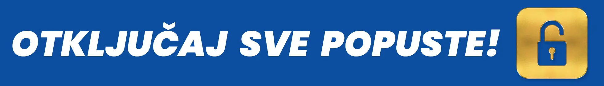 Otkljucaj sve akcije! | EL-TE