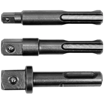 ADAPTER SET SDS+ (1/4", 3/8", 1/2") 3/1 