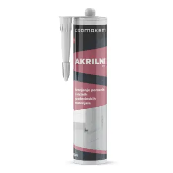 AKRILNI KIT CROMAKRIL BIJELI 310 ML 