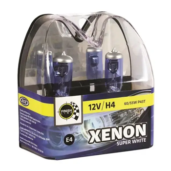 Auto žarulja H4 12V (2 komada) – Xenon Super White (AO02847)