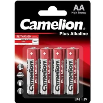 BATERIJA ALKALNA 1,5V AA 4 KOM CAMELION 