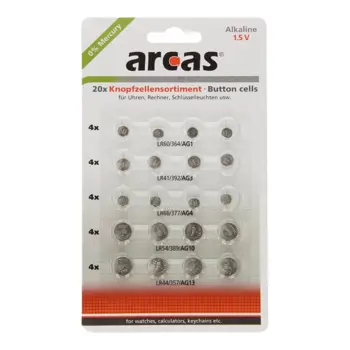 BATERIJA ALKALNA SET OD 20 KOM ARCAS 