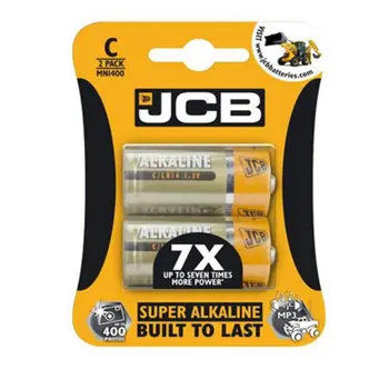 BATERIJA JCB SUPER ALKALNA LR 14, 1.5 V ,C