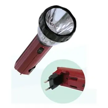 Baterijska svjetiljka punjiva LED DUAL4308 (1W + fenjer), 230V