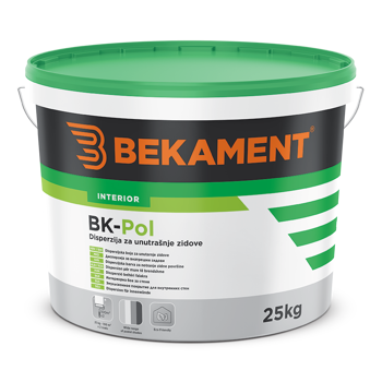 Boja za unutarnje zidove BEKAMENT BK-POL 15 L (25 kg)