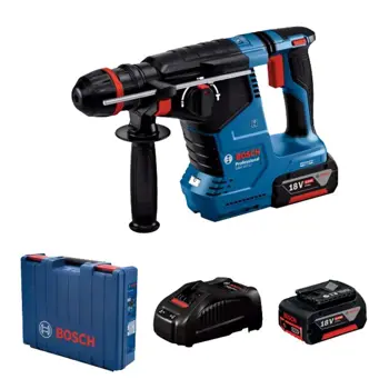 BOSCH AKU. BUŠAĆI ČEKIĆ GBH 187-LI, 2X5Ah KOVČEG, BRZI PUNJAČ