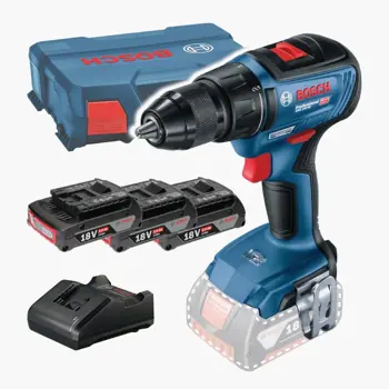 BOSCH AKU. BUŠILICA GSR 18V-50 + 3XGBA + GAL 