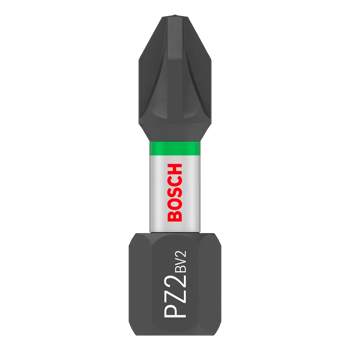 BOSCH PRO bit odvijača PZ2 udarni 25 mm (25 kom)