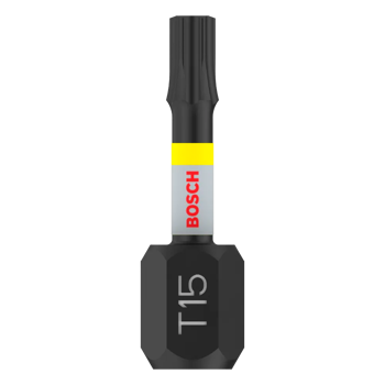 BOSCH PRO bit odvijača TX15 udarni 25 mm (2 kom)