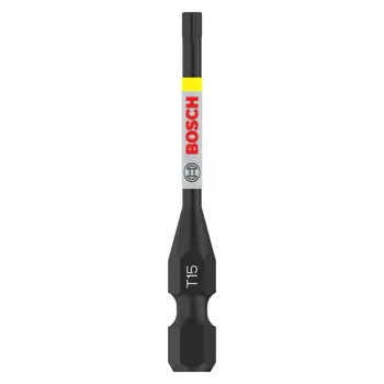 BOSCH PRO bit odvijača TX15 udarni 55 mm (2 kom)