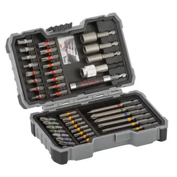 BOSCH SET BITOVA I NASADNIH KLJUČEVA 43-DIJELNI