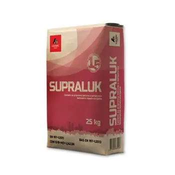 CEMENT 25KG 42,5N SUPRALUK LUKAVAC 