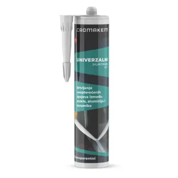 CROMASIL UNIVERZALNI SILIKONSKI KIT TRANSPARENT 280ML