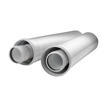 DIMOVODNA CIJEV FI 60/100 1000 MM PE-LINE PPS/ALU