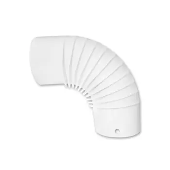 DIMOVODNO KOLJENO 120MM BIJELO 