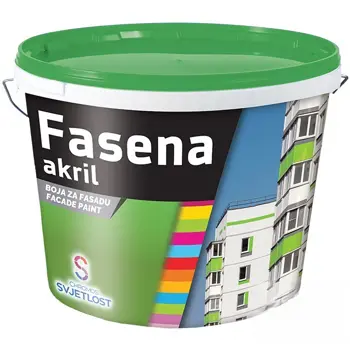 Fasadna boja FASENA AKRIL bijela 15L – CHROMOS SVJETLOST