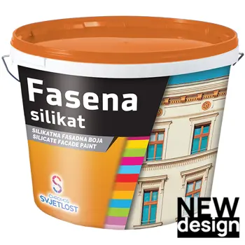 Fasadna boja FASENA SILIKAT bijela 15L – CHROMOS SVJETLOS