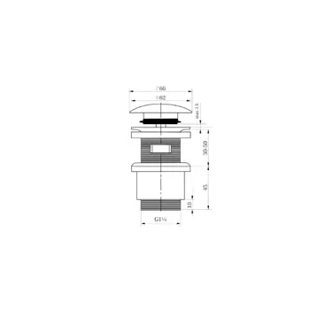 gornji-dio-sifona-voxort-54-klik-klak-crni-veci-n15719-74696-78097.webp