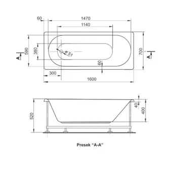 kada-poly-klasik-160x70-bez-obloge-48012-77090.webp