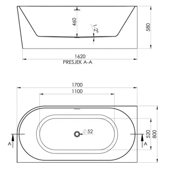 kada-samostojeca-voxort-linea-eris-170x80x60cm-lijeva-79439-77321.webp