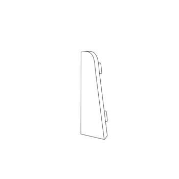 LAMINAT ZAVRŠNI ELEMENT LIJEVI LM 55  23 JESION ***