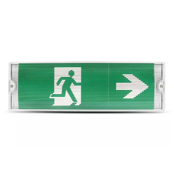 LED Evakuacijska Panik Lampa 3W IP65 – Nadžbukna, 6000K