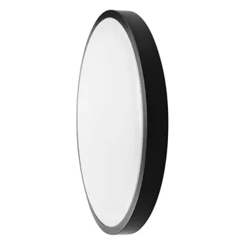 LED Stropna Lampa 24W Samsung Čip (2500lm) – IP44, 4000K, fi 295mm, crni rub