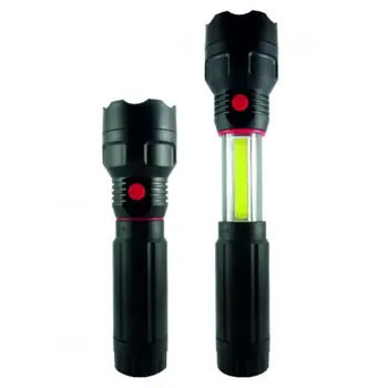 LED SVJETILJKA TELESKOP. RUČNA SVJETILJKA R C224 3W  COB + 3W 150LM