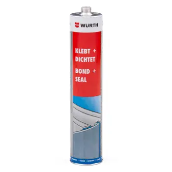 Ljepilo i brtvilo konstrukcijsko K+D bijelo 300 ml Würth
