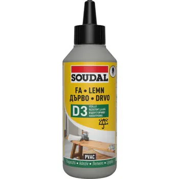 Ljepilo za drvo 65A D3 250g SOUDAL
