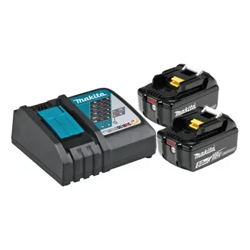 MAKITA AKU Power Set: 2x Baterija 18V 3.0Ah (BL1830B) + Brzi Punjač (DC18RC)