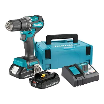 MAKITA AKU udarna bušilica DHP487RAJ 18V (2x 2.0Ah + Makpac)