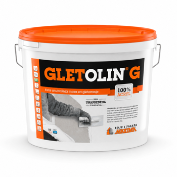 MAXIMA glet masa za unutarnje zidove gotova Gletolin G 5 kg (kanta)