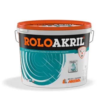 MAXIMA RoloAkril 1,5 mm Zaglađena (Baza A) - Akrilna dekorativna žbuka 25 kg