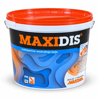 Maxima vodoperiva boja za unutarnje zidove Maxidis Baza B (15 L)