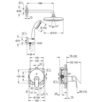 mijesalica-za-tus-grohe-podzbukna-eurosmart-set-54716-74235.webp
