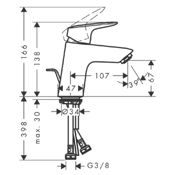 mijesalica-za-umivaonik-hansgrohe-logis-70-new-60845-74564.webp