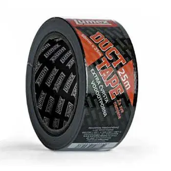 MONTAŽNA TRAKA DUCT TAPE 10M CRNI LUMEX 