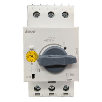 Motorna zaštitna sklopka 4–6 A 2,5 modula (MM509N)