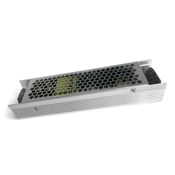 Napajanje Metalno SLIM 120W 24V 5A – IP20 (Tanki Trafo za LED Trake)