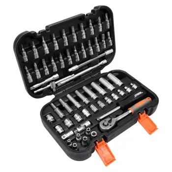 SET NASADNIH KLJUČEVA I BITOVA GRT 1/4" 56 DJ. 