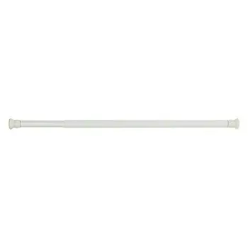 Nosač zavjese ravni univerzalni bijeli 75 - 215 cm