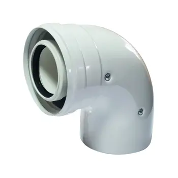 DIMOVODNO KOLJENO FI 60/100 90 PE-LINE PPs/ALU S REVIZIJOM 