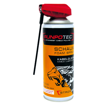Pjena za podmazivanje kabela u spreju 400 ml RUNPOTEC (smanjuje trenje)