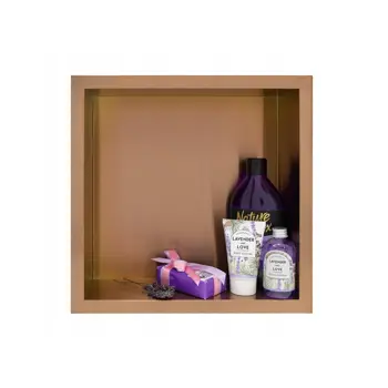 POLICA ZIDNA WALL-BOX ONE COPPER 300X300X70