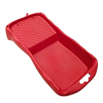 Posuda za boju mala 16x31 cm (crvena, plastična)
