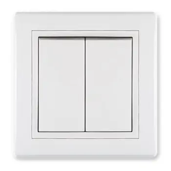 Prekidač Serijski (Dvostruki) podžbukni P/Ž 10A 250V~, bijeli