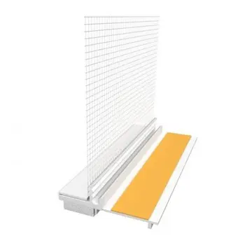 PVC profil za prozore s mrežicom 6 mm (APU lajsna) Antracit – 2,4 m
