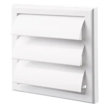 Rešetka ventilacijska pokretna 150x150 mm (bijela, PVC) – TERMA AIR